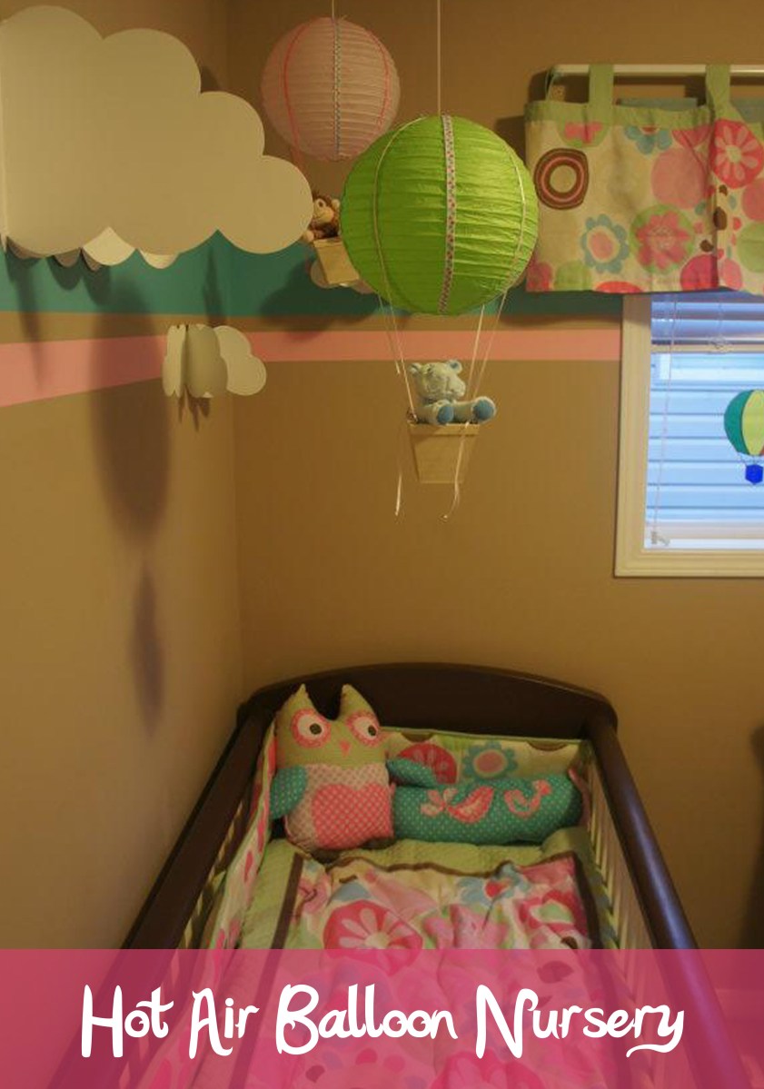 Up in the Clouds – Keira’s Hot Air Balloon Nursery