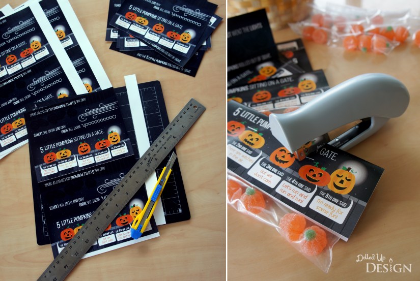 5 Little Pumpkins Printable Treat Toppers