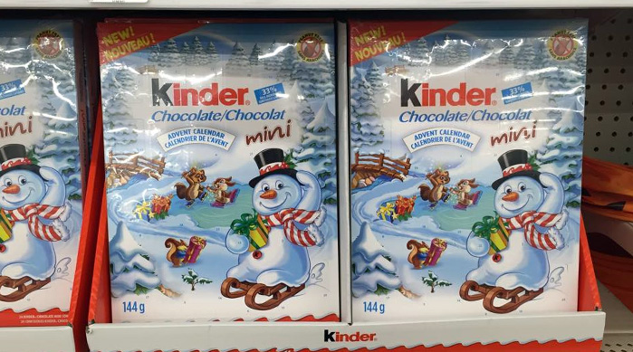 Kinder Surprise Advent Calendar