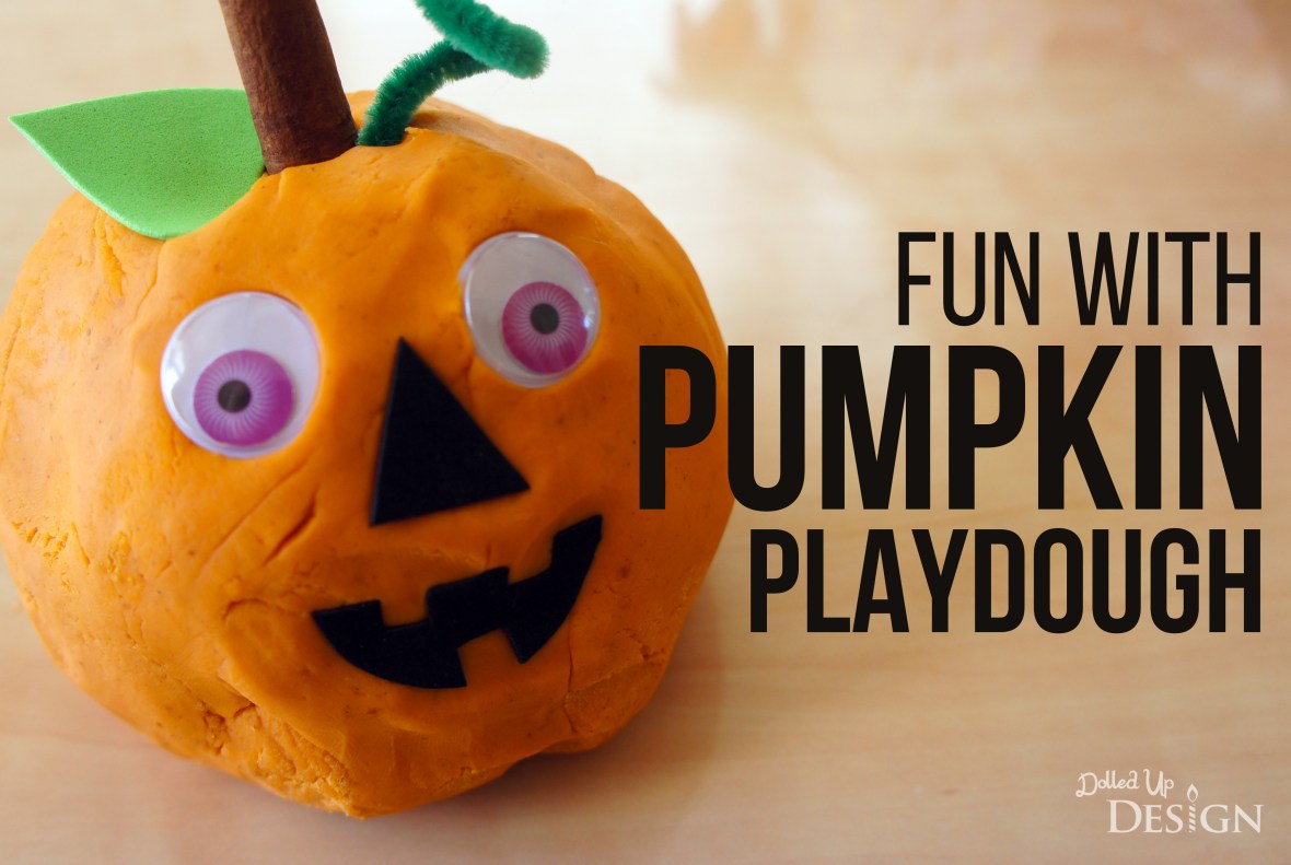 Fun with Homemade Pumpkin Playdough