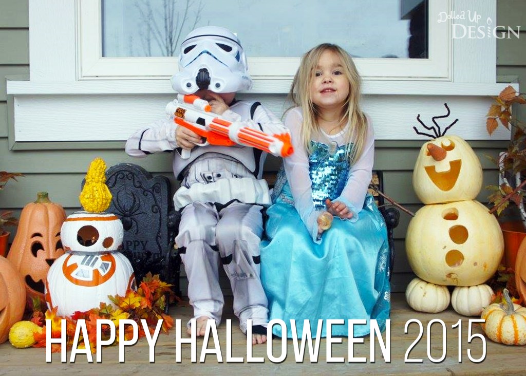 Happy Halloween 2015 - Star Wars and Frozen