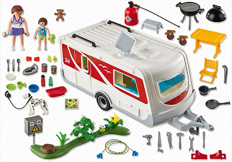 Palymobil Caravan Set Pieces