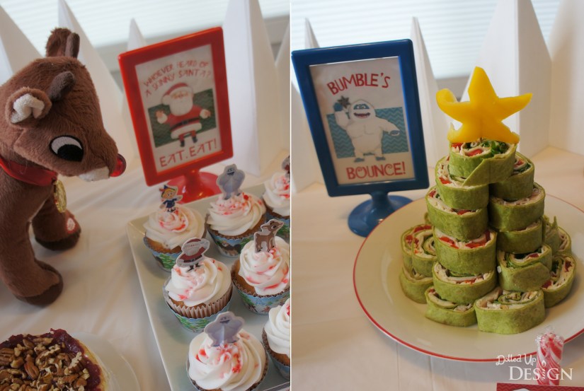 Rudolph Party Printable Table Signage