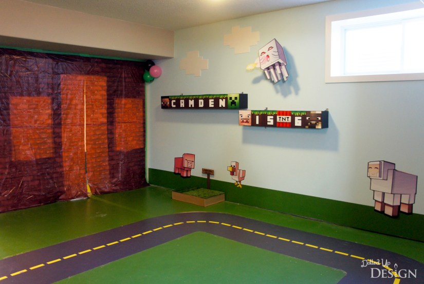 Minecraft Basement Makeover