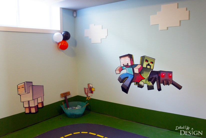 Minecraft Basement Makeover