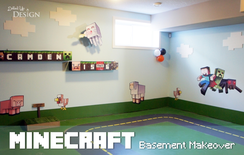 Minecraft Basement Makeover