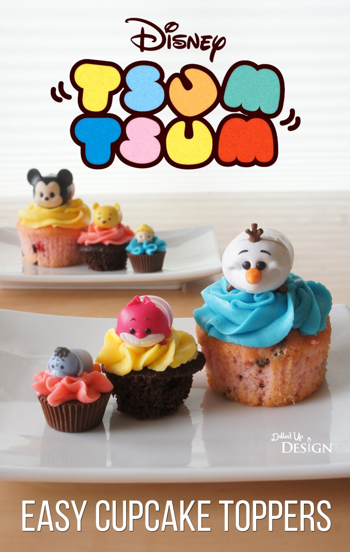 Jakks Pacific Tsum Tsum Easy Cupcake Toppers