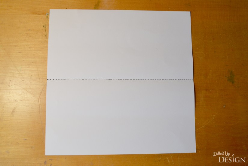 3D Paper Easter Basket from scrapbook paper