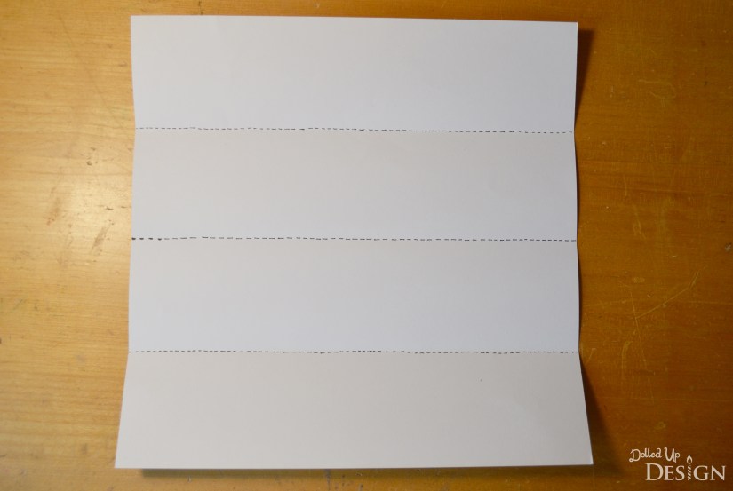 3D Paper Easter Basket from scrapbook paper