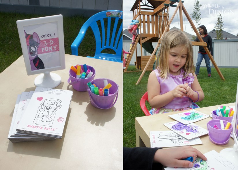 My Little Pony Party 3D Pony Decorating