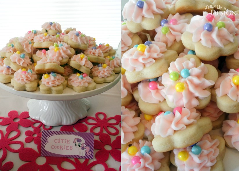My Little Pony Party Cutie Sugar Cookies