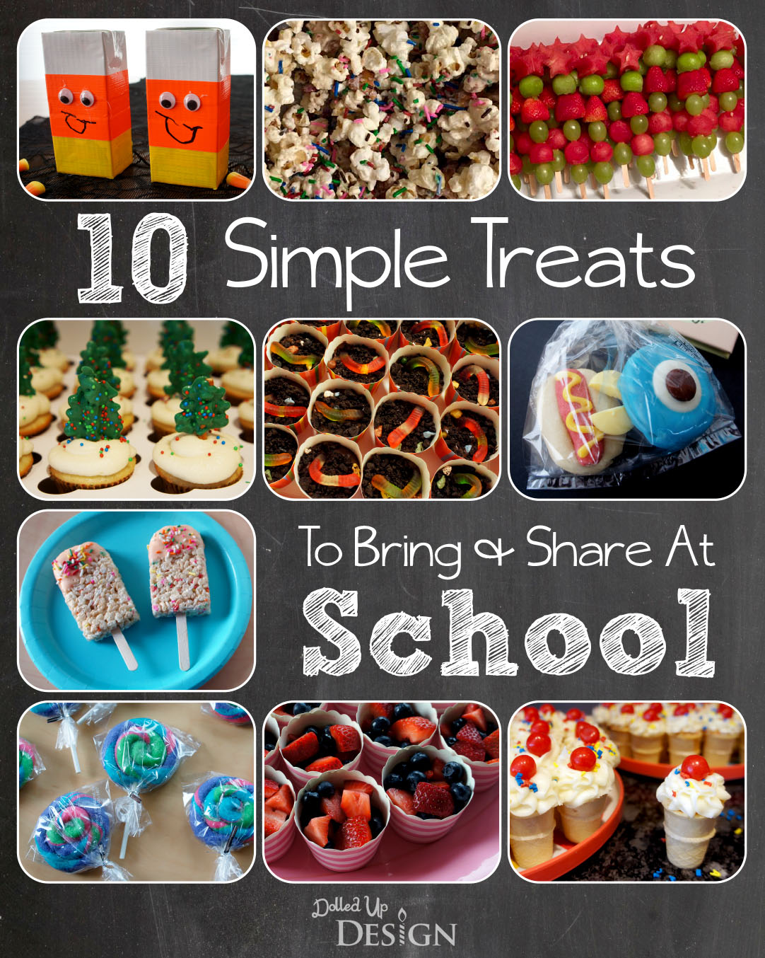 10 Simple Treats to Bring & Share At School