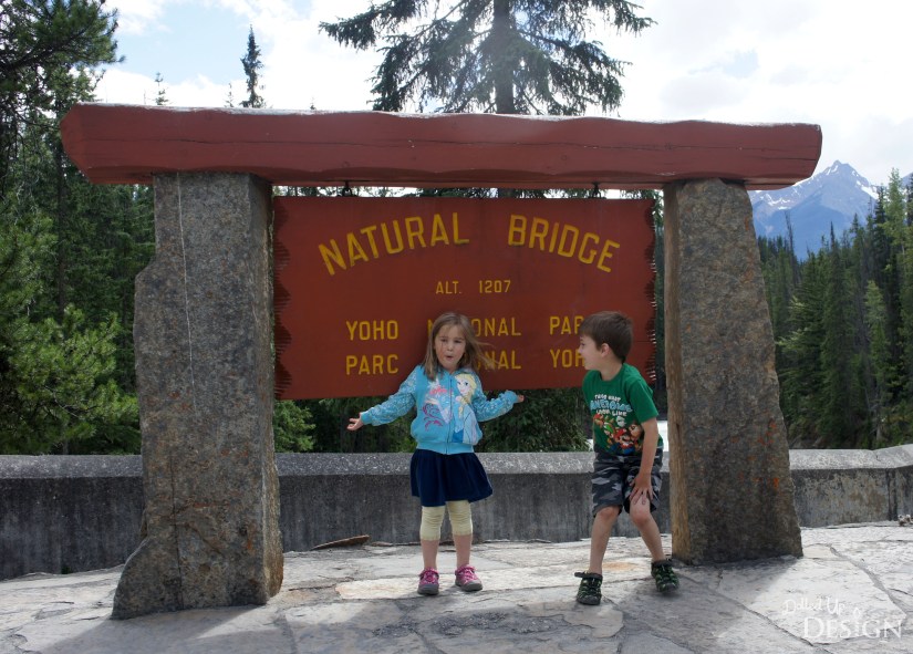 Banff Trip Day 1 - Natural Bridge Yoho National Park