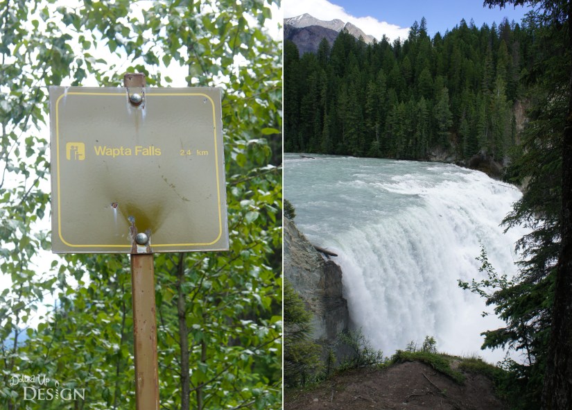Banff Trip Day 1 - Wapta Falls Yoho National Park