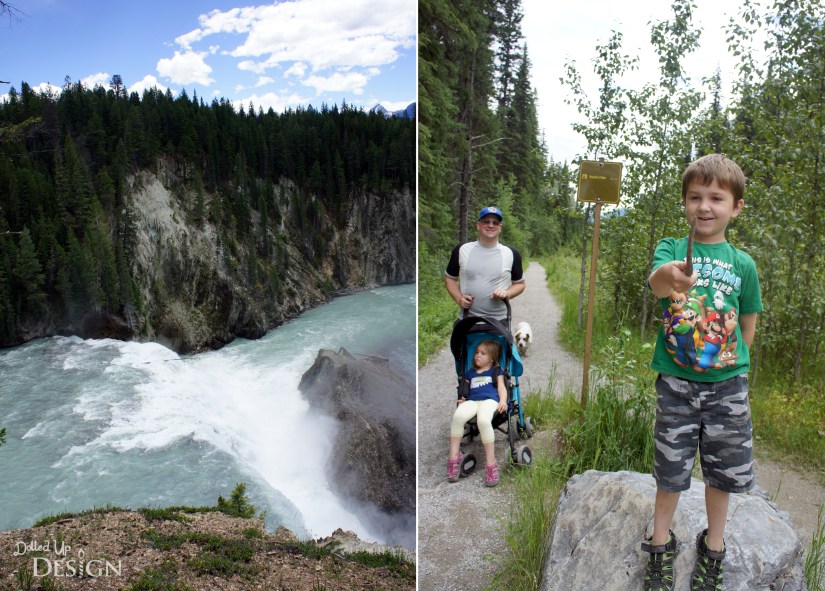 Banff Trip Day 1 - Wapta Falls Hike Yoho National Park