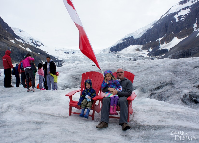 Our Banff Adventure_Day 5 Columbia Ice Field Red Chairs
