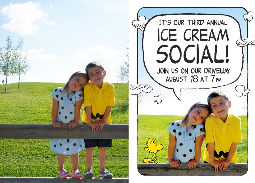 Peanuts DIY Kids Costumes - Charlie Brown and Sally