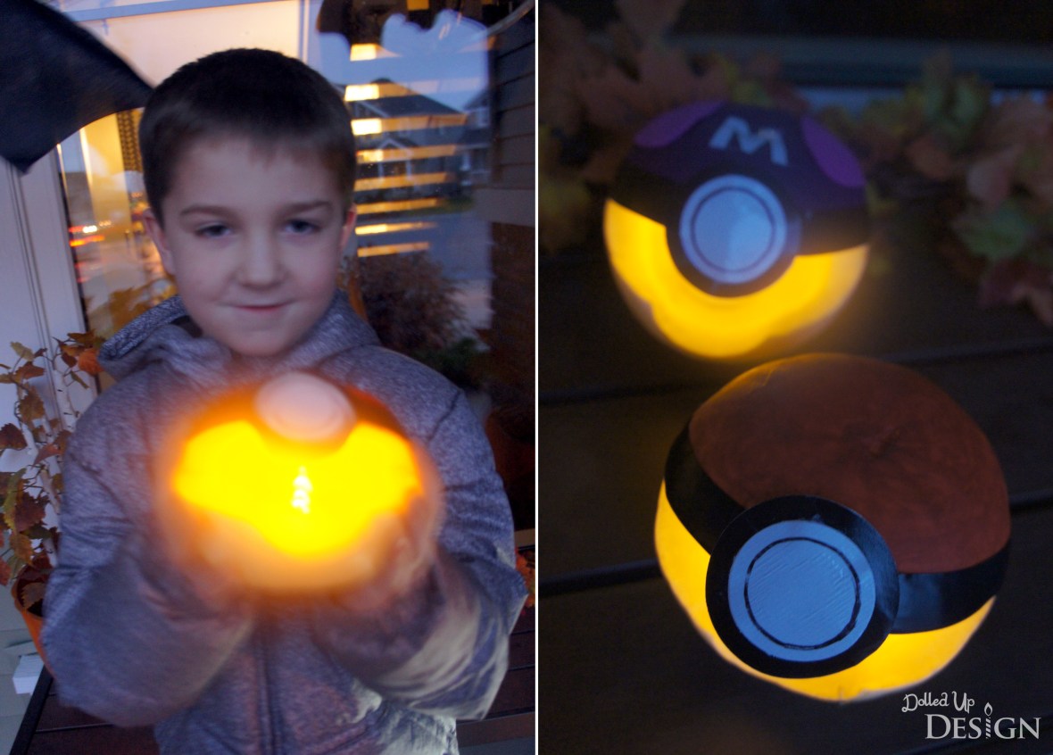 Pokemon Halloween Pumpkins_Pokeballs