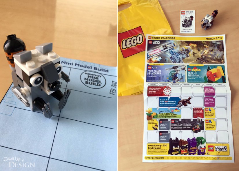Lego VIP Program_February 2017 Monthly Mini Build Raccoon