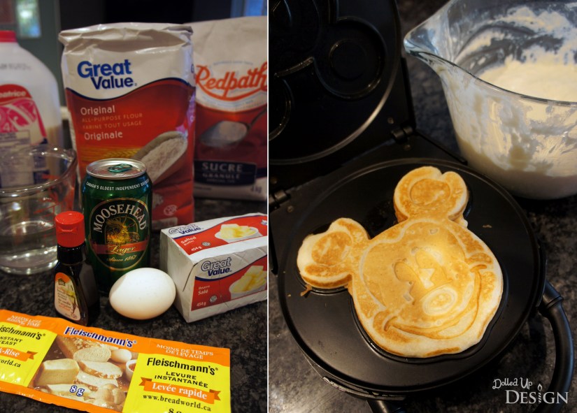 Disney Inspired Treats_Bananas Foster Waffles