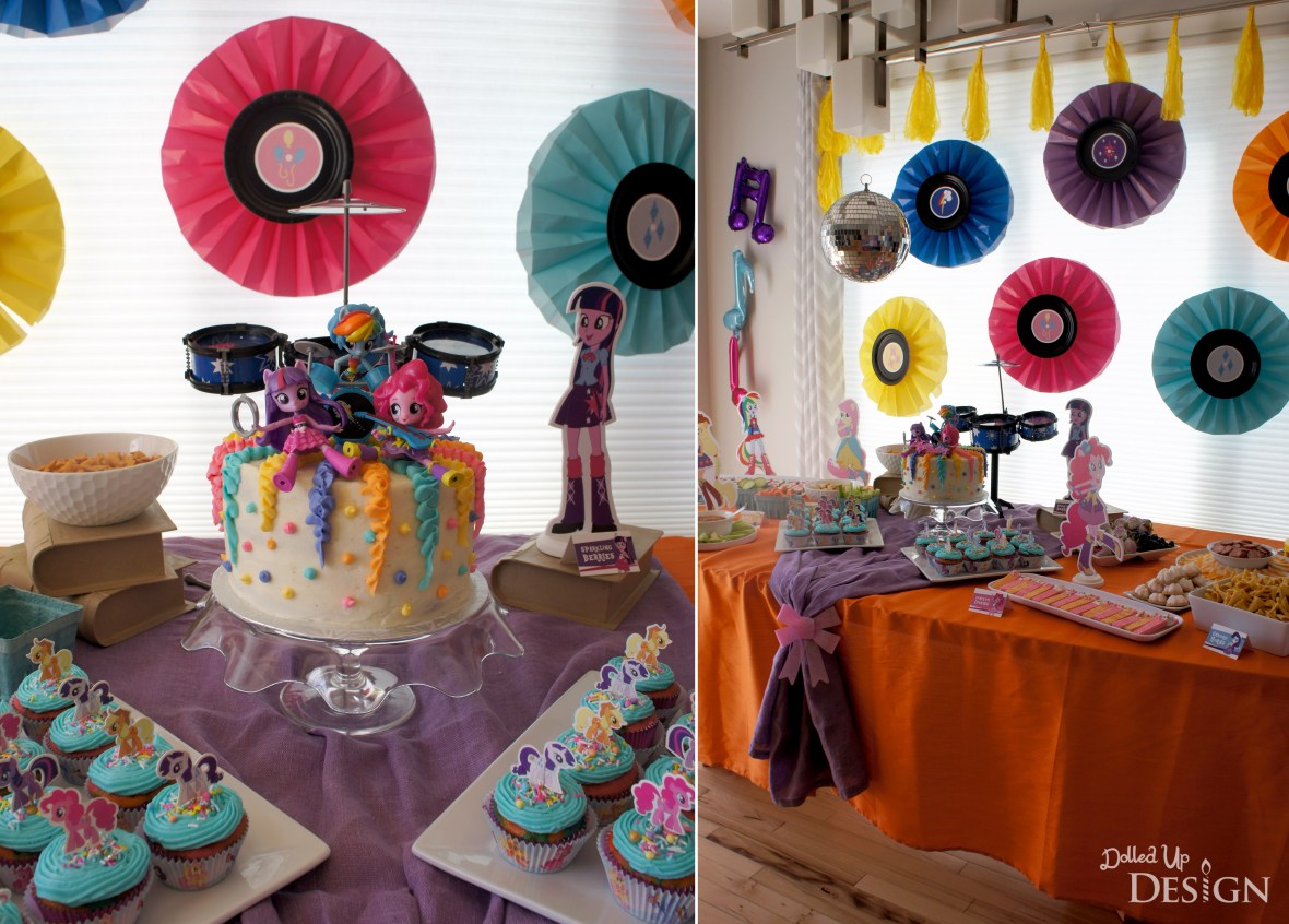 My Little Pony Equestria Girls Party _ Birthday Cake