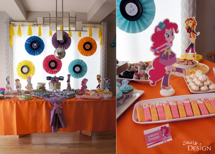 My Little Pony Equestria Girls Party _ Confetti Cookies