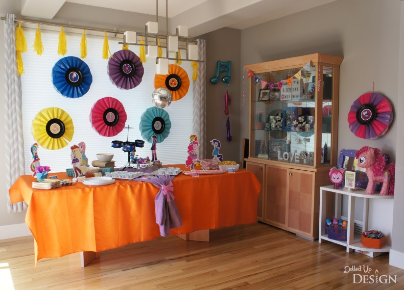 My Little Pony Equestria Girls Party _ Food Table