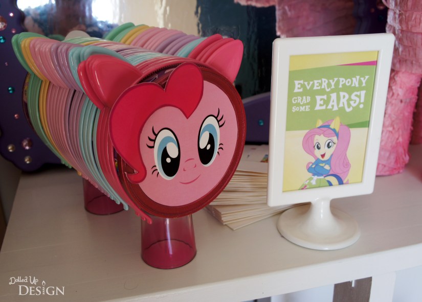 My Little Pony Equestria Girls Party _ Pony Ear Favors