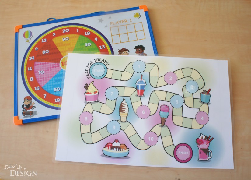 Reading Rewards Game Board_Free Printable