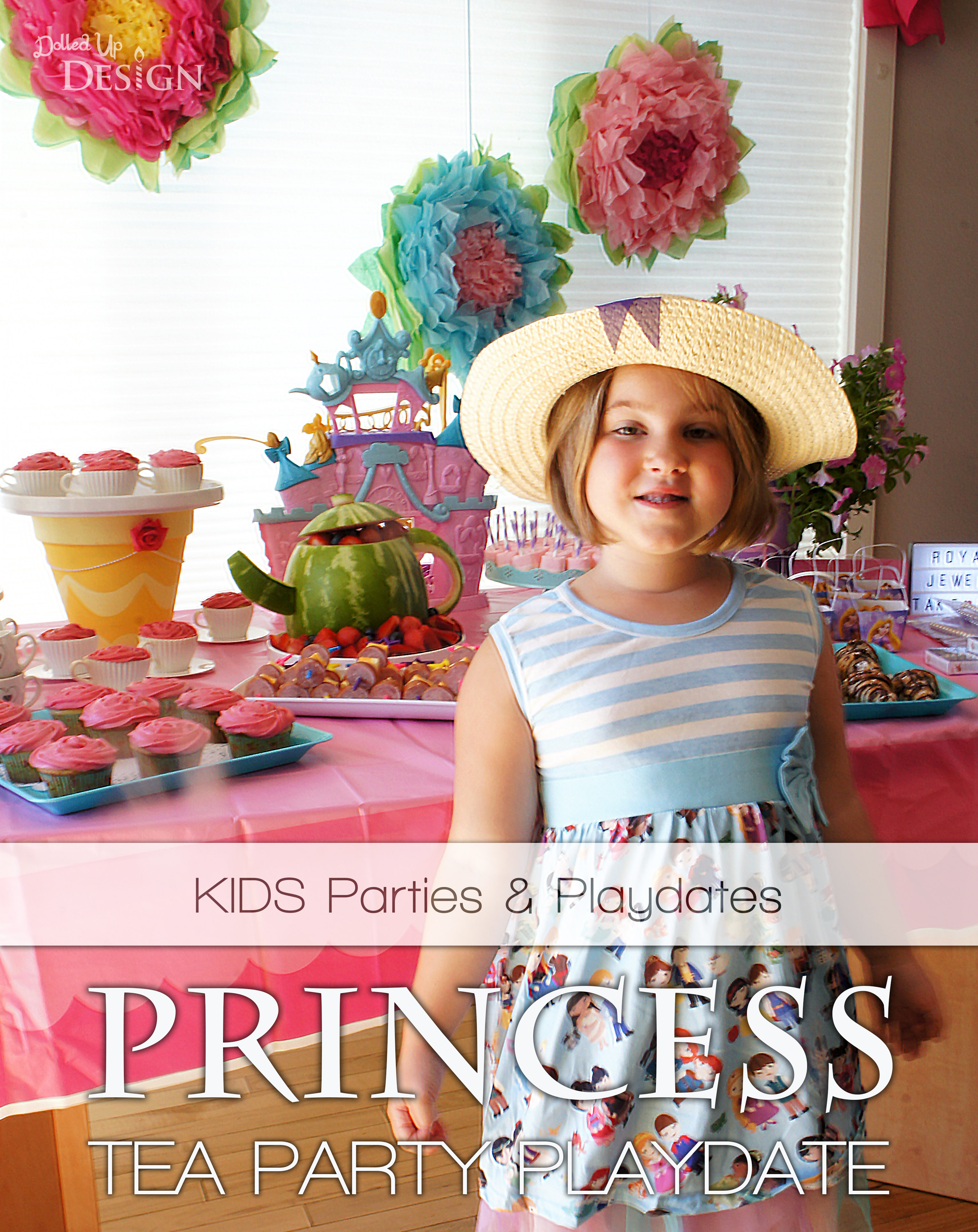 A Princess Tea Party Playdate