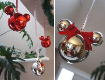 DIY Mickey Ball Ornaments