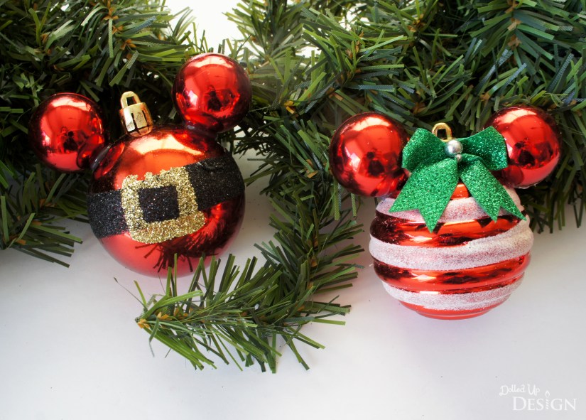 Mickey Mouse Ear Ornaments_Make It Yourself