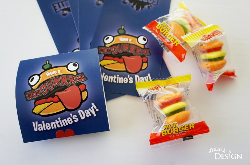 Fortnite Candy Inspired Valentine's Durr Burger