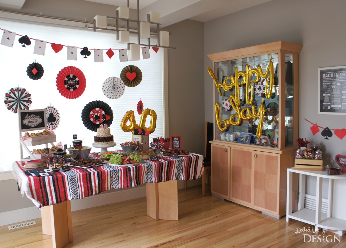 Poker Party_Food and Decorations